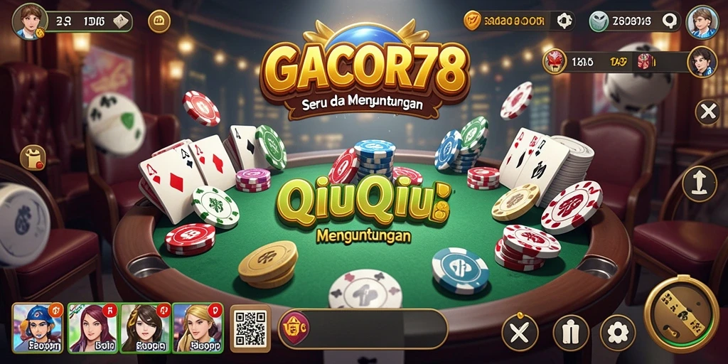 Screenshot gameplay seru dari GACOR78 QiuQiu.