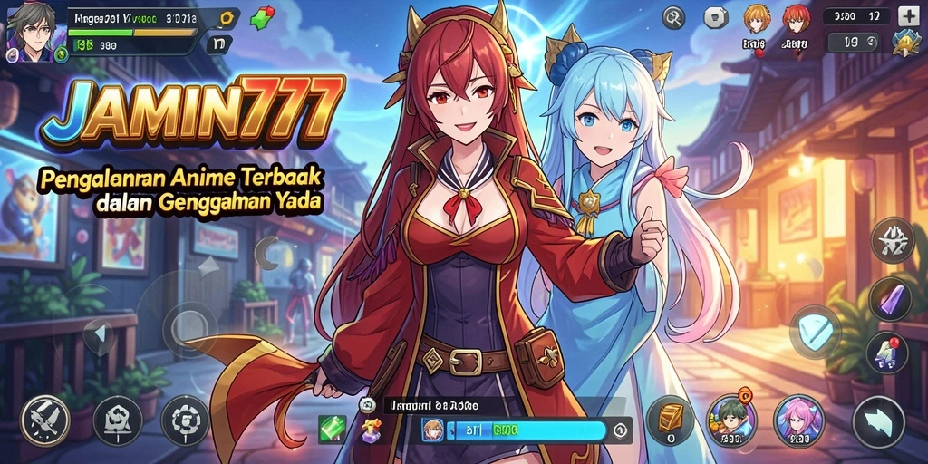 Gambaran gameplay seru di dunia Anime.