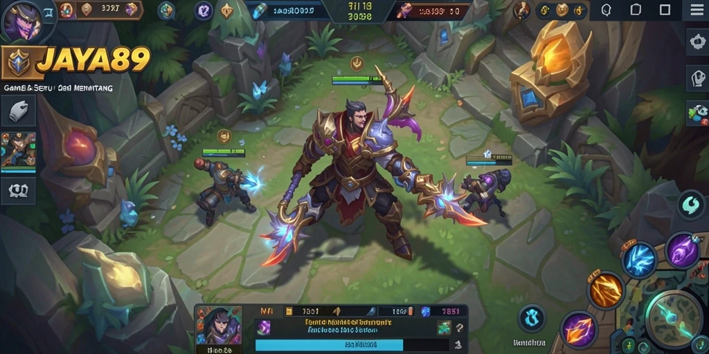 Tangkapan layar gameplay JAYA89 yang penuh aksi dan strategi.