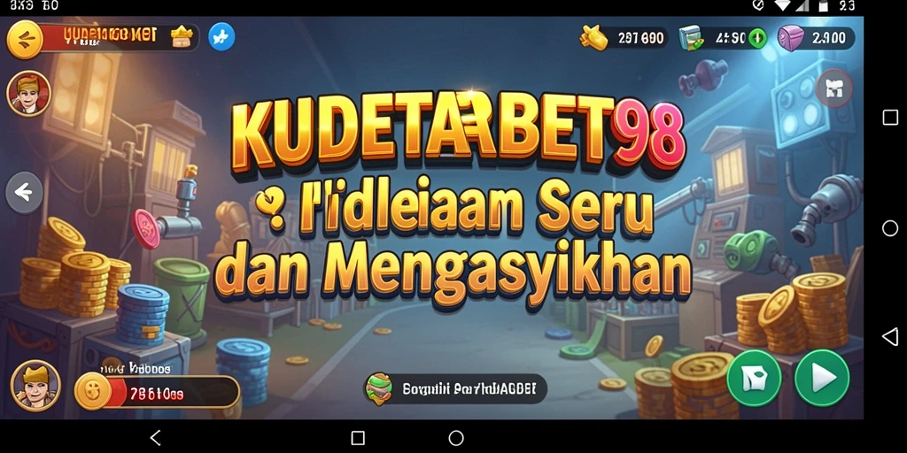 Tampilan gameplay KUDETABET98 yang menawan dalam genre Idle.