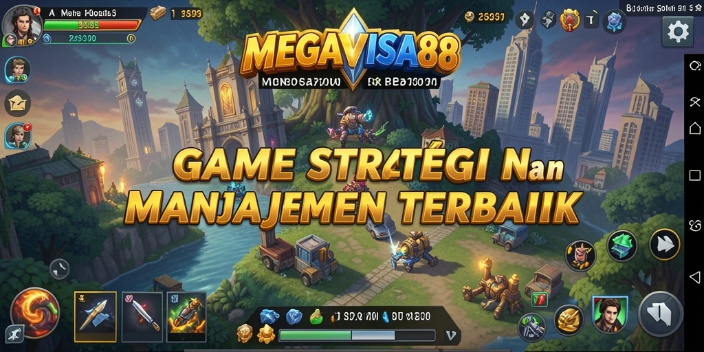 Screenshot dari gameplay seru MEGAVISA88 menunjukkan aksi strategi yang mendebarkan.