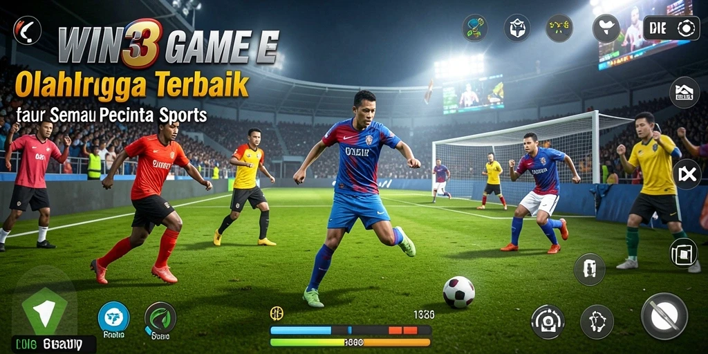 Tampilan gameplay yang mendebarkan dalam WIN33 dengan momen seru olahraga.